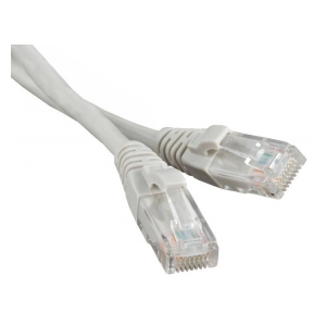 PC-LPM-UTP-RJ45-RJ45-C5e-3M-LSZH-GY Патч-корд U/UTP, Cat.5e, LSZH, 3 м, серый Hyperline