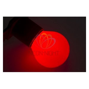 401-112 Лампа е27 для BL 10 Вт красная Neon-Night