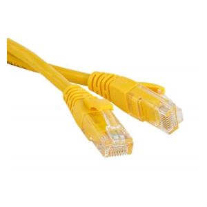 PC-LPM-UTP-RJ45-RJ45-C5e-2M-LSZH-YL Патч-корд U/UTP, Cat.5e, LSZH, 2 м, желтый Hyperline