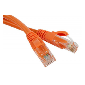 PC-LPM-UTP-RJ45-RJ45-C5e-15M-LSZH-OR Патч-корд U/UTP, Cat.5е, LSZH, 15 м, оранжевый Hyperline
