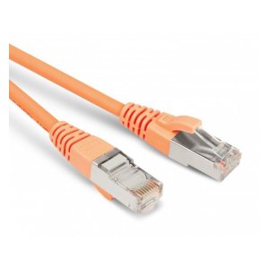 PC-LPM-STP-RJ45-RJ45-C5e-5M-LSZH-OR Патч-корд F/UTP, экранированный, Cat.5е, LSZH, 5 м, оранжевый Hyperline