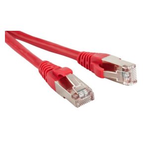 PC-LPM-STP-RJ45-RJ45-C5e-10M-LSZH-RD Патч-корд F/UTP, экранированный, Cat.5е, LSZH, 10 м, красный Hyperline