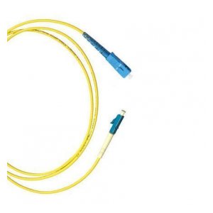 FC-S2-9-LC/UR-SC/UR-H-50M-LSZH-YL Патч-корд волоконно-оптический (шнур) SM 9/125 (OS2), LC/UPC-SC/UPC, simplex, LSZH, 50 м Hyperline