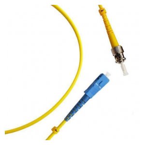 FC-S2-9-SC/UR-ST/UR-H-5M-LSZH-YL Патч-корд волоконно-оптический (шнур) SM 9/125 (OS2), SC/UPC-ST/UPC, 2.0 мм, simplex, LSZH, 5 м Hyperline