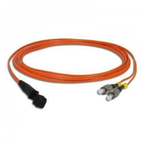 FC-D2-50-FC/PR-MTRJM/PR-H-1M-LSZH-OR Патч-корд волоконно-оптический (шнур) MM 50/125, FC-MTRJ(папа), duplex, LSZH, 1 м Hyperline